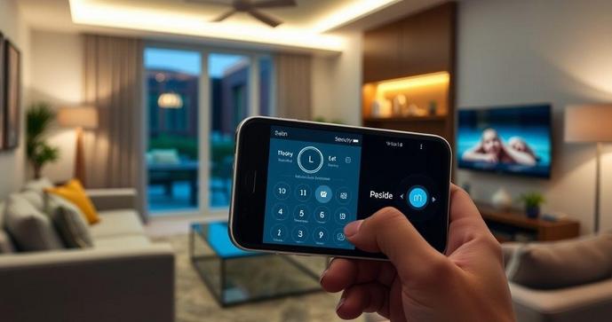 Automação residencial pelo smartphone